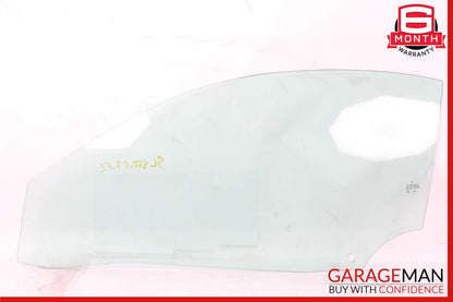 03-12 Mercedes R230 SL550 SL55 AMG Front Left Side Door Window Glass Clear