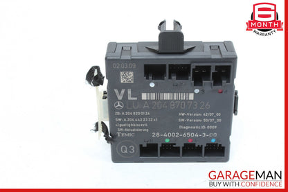 08-18 Mercedes W204 C250 E350 CLS400 Front Left Side Door Control Module OEM