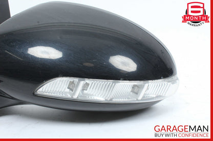 07-09 Mercedes W221 S550 Front Left Side Mirror Door Rear View Black OEM
