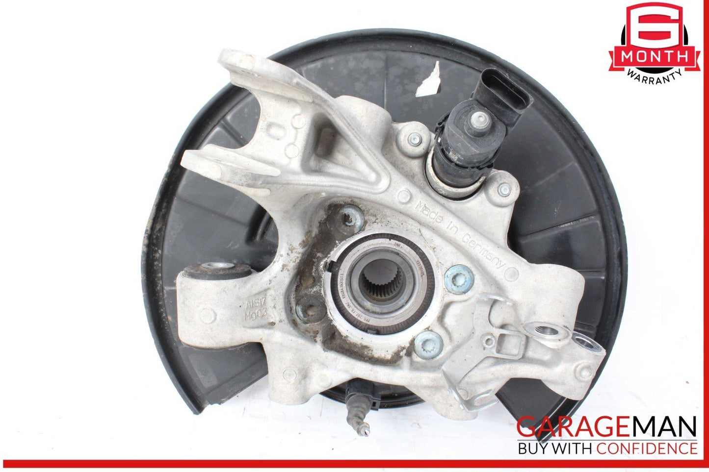 11-14 Porsche Cayenne 958 Rear Left Driver Side Spindle Knuckle Wheel Hub OEM