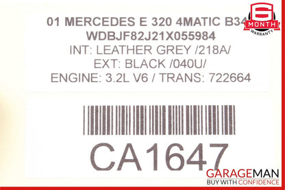 97-09 Mercedes W210 E320 SL550 Voice Control Communication Module Unit Audio