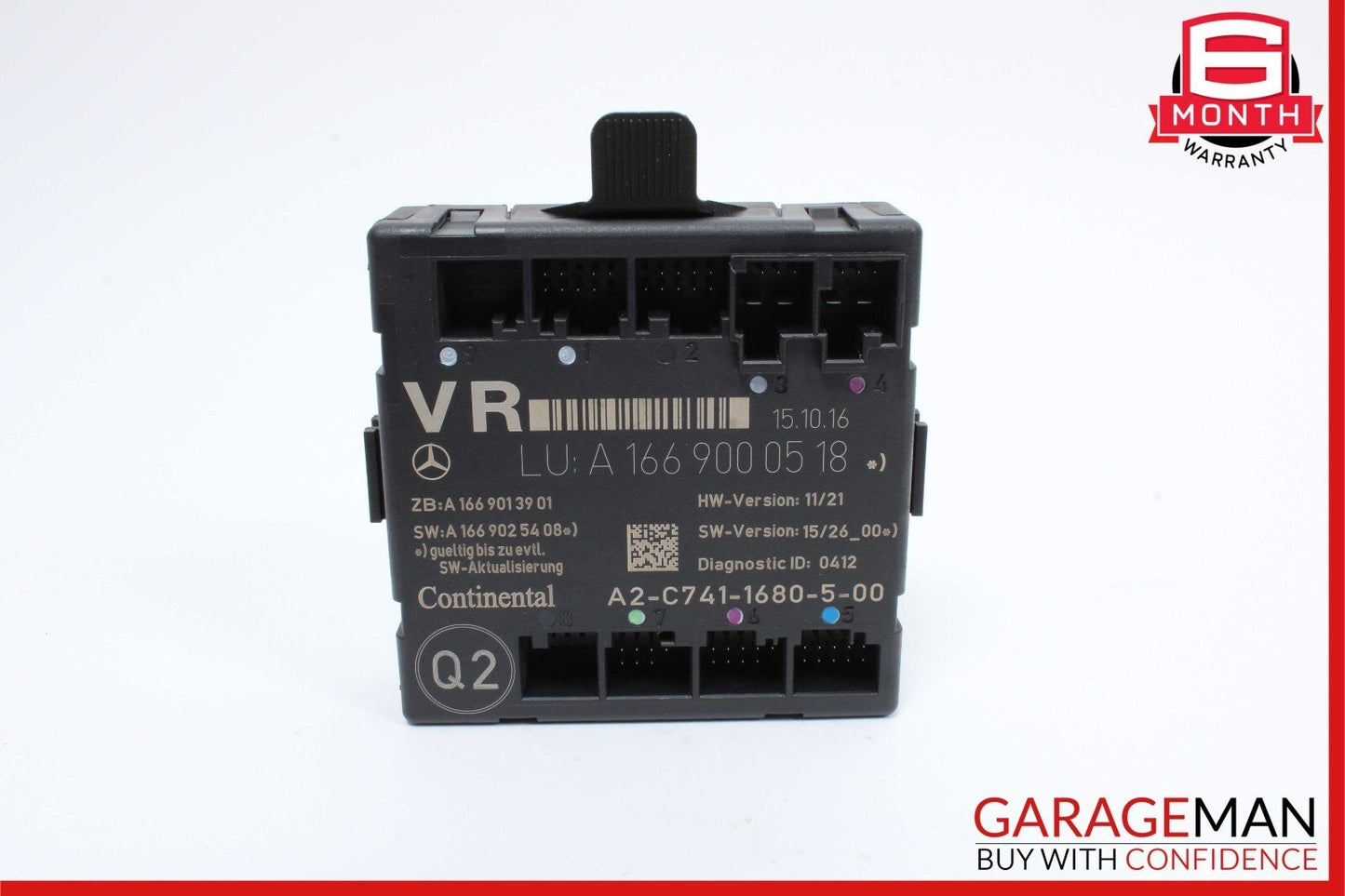14-18 Mercedes W117 CLA250 Front Right Side Door Control Module 1669000518 OEM