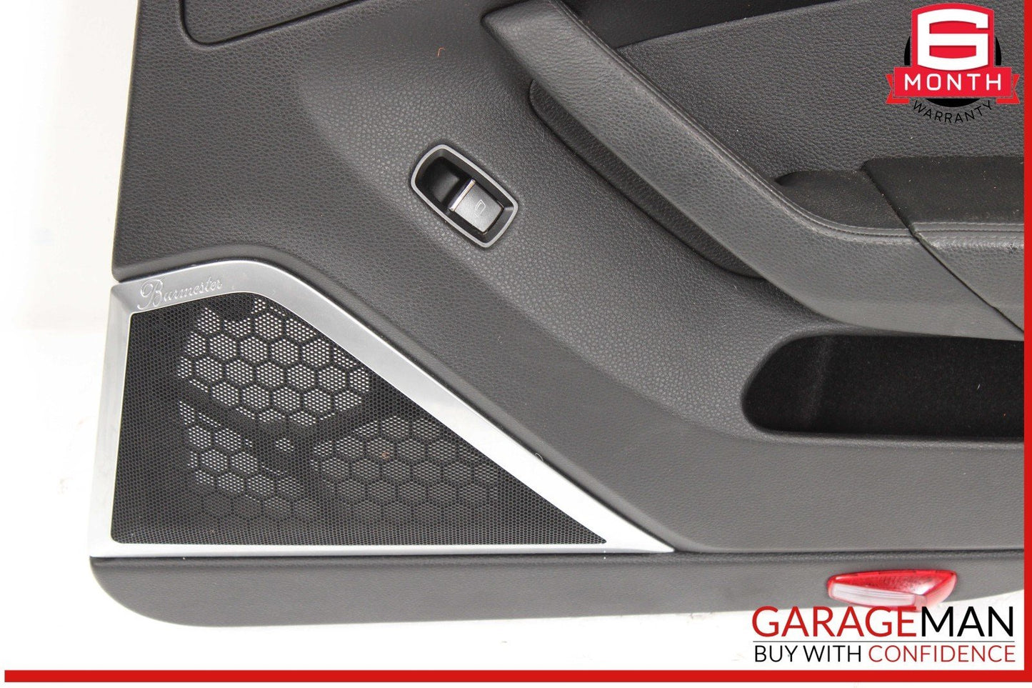 10-16 Porsche Panamera 970 GTS Rear Right Interior Door Panel Leather OEM
