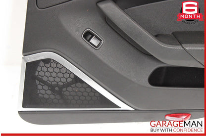 10-16 Porsche Panamera 970 GTS Rear Right Interior Door Panel Leather OEM