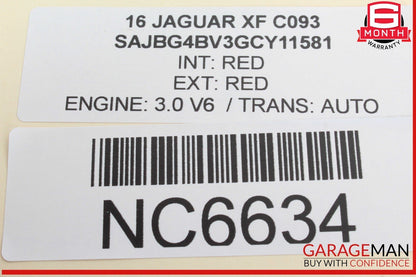 16-17 Jaguar XF Power Brake Booster Master Cylinder w/ Reservoir GX632B195AD OEM