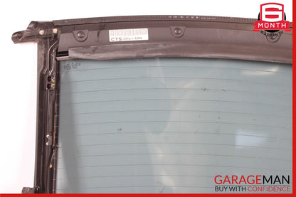 03-11 Mercedes R230 SL500 SL550 SL55 AMG Rear Back Windshield Window Glass Clear