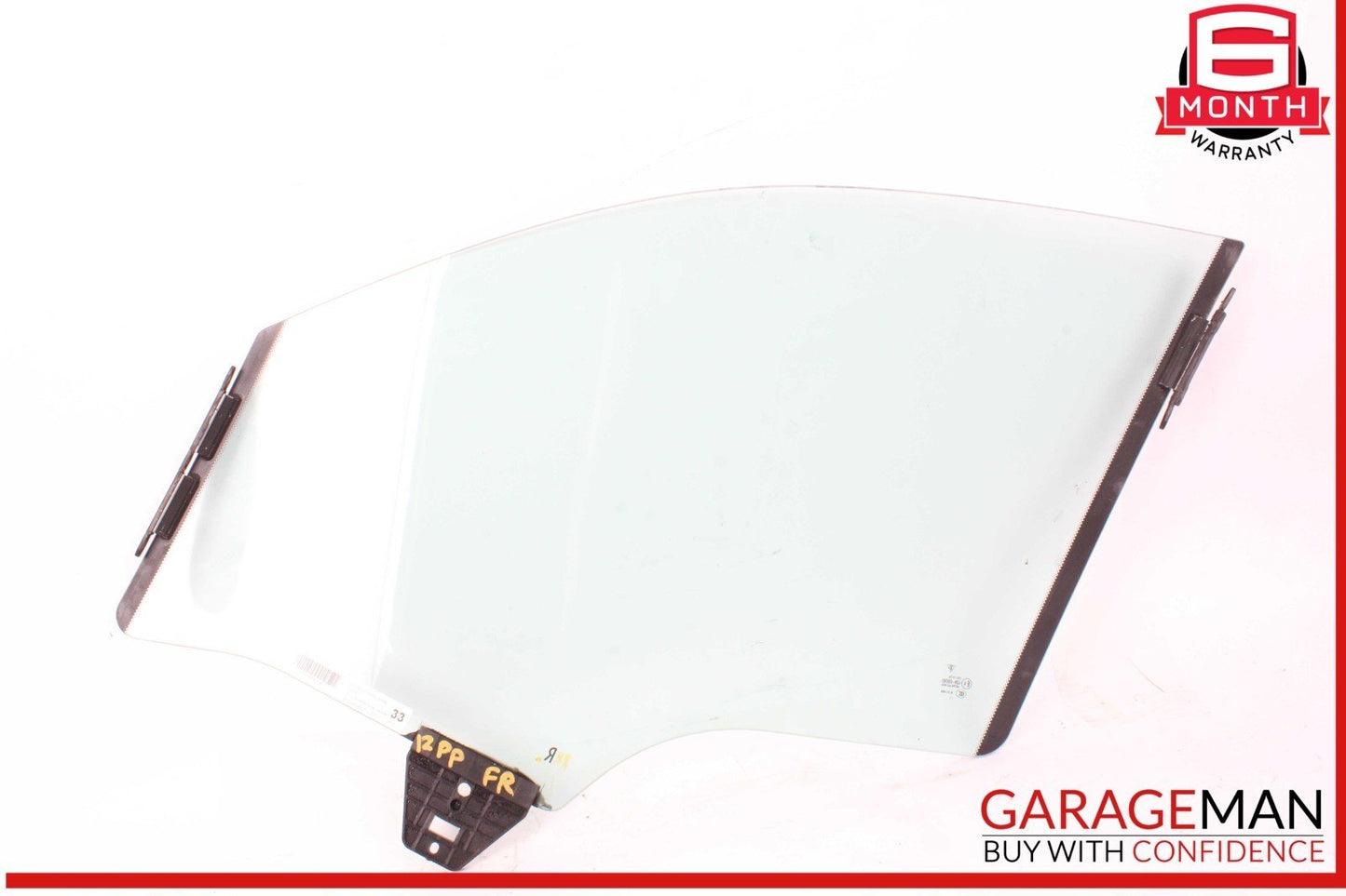 10-16 Porsche Panamera 970 Front Right Passenger Side Door Window Glass OEM