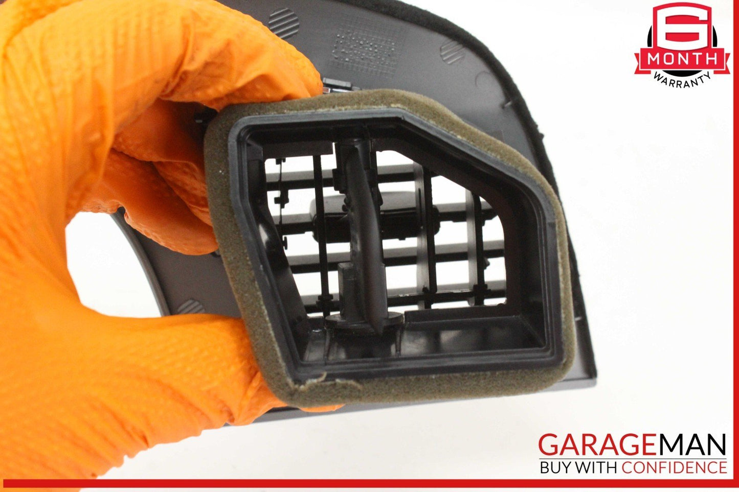 13-17 Audi A5 S5 Front Left Driver Side Dashboard AC Air Vent Grille w/ Trim OEM