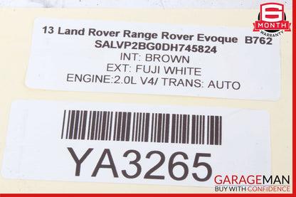 12-19 Range Rover Evoque L538 Front Right Side Door Latch Lock 8X2A21812BC OEM