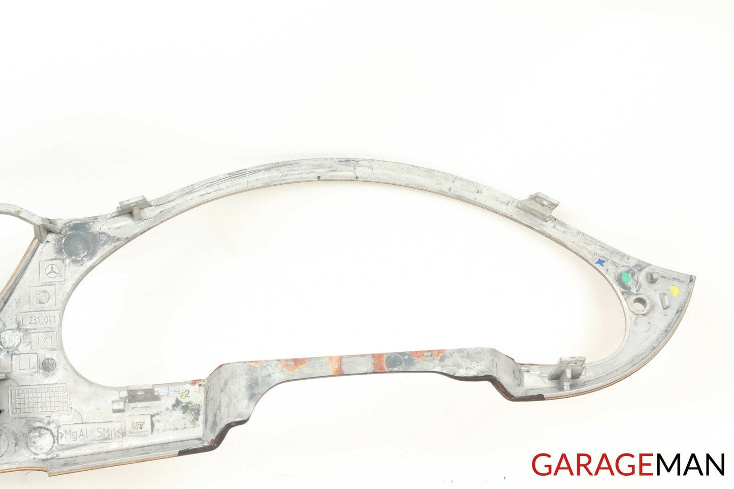06-11 Mercedes W219 CLS550 Center Dash Climate Control Trim Bezel Panel Assembly