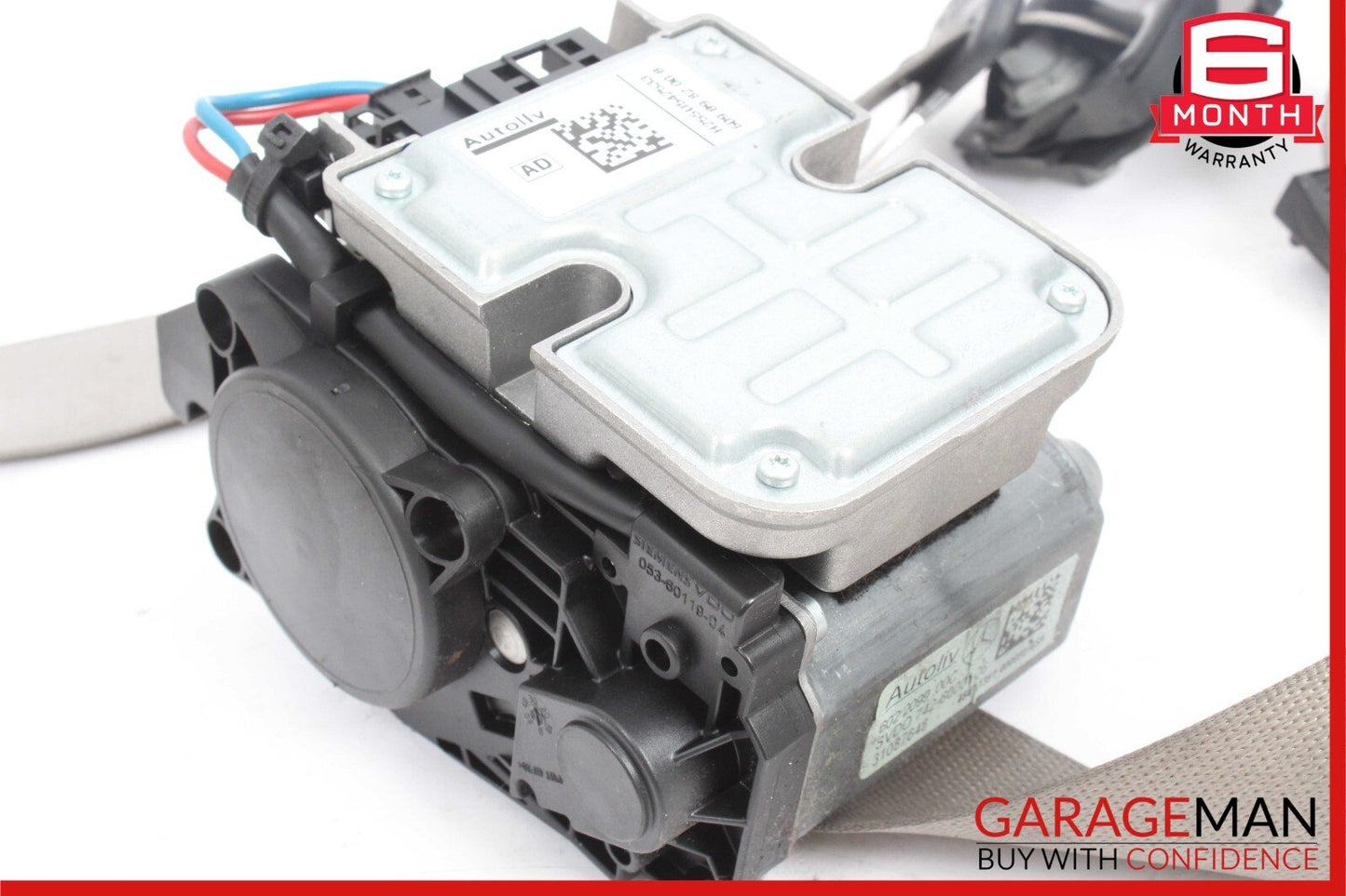 07-09 Mercedes W211 E350 CLS550 Front Right Seatbelt Seat Belt Retractor Gray