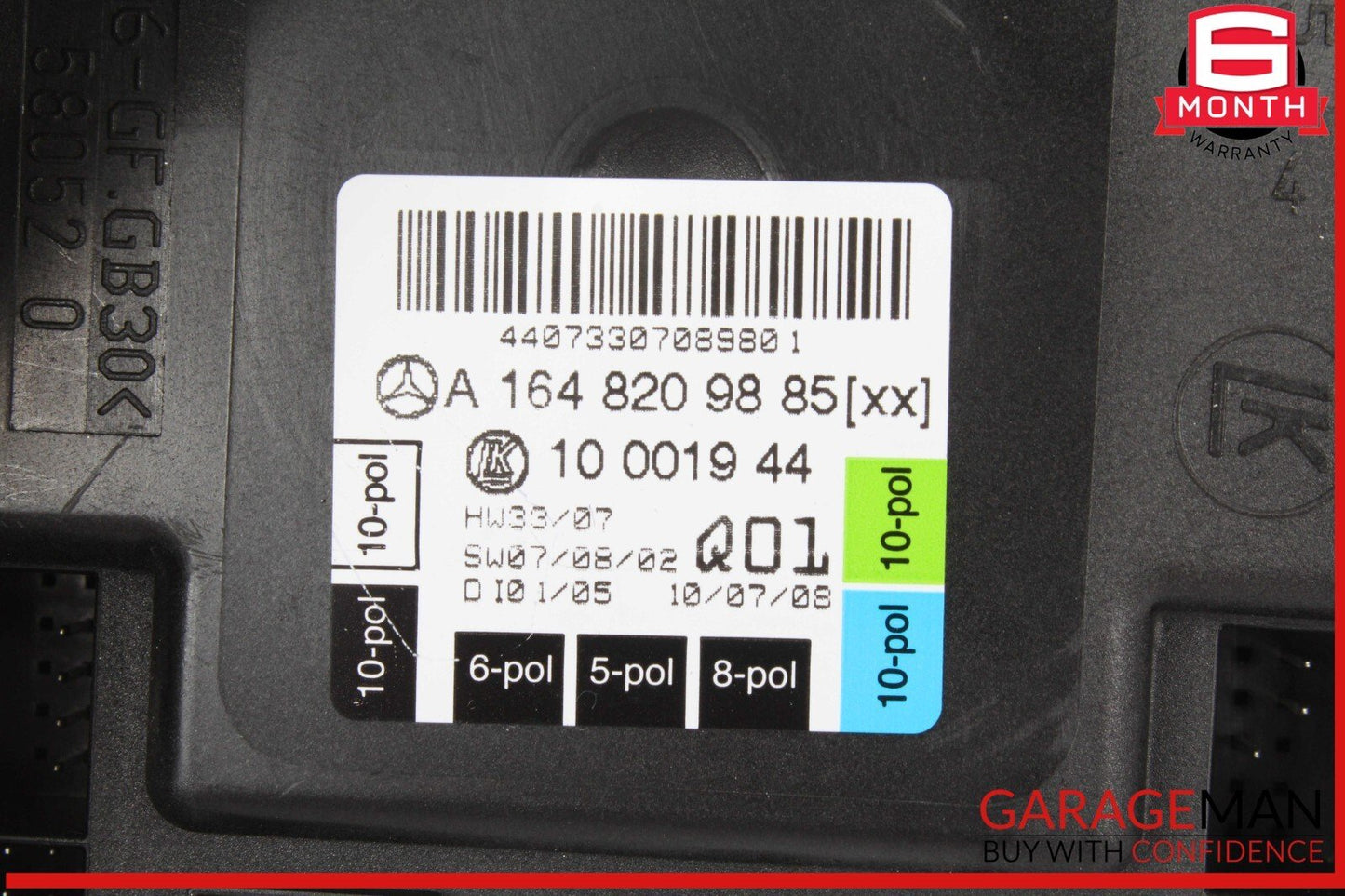 06-13 Mercedes W251 R350 4MATIC Front Right Side Door Control Module OEM