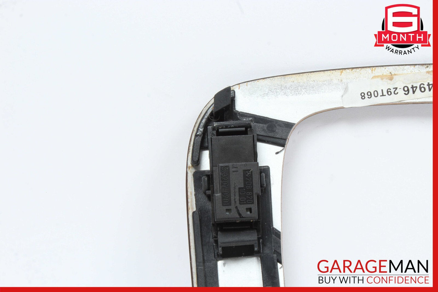 00-06 Mercedes W220 S55 S500 Front Center Console Shift Shifter Trim Bezel Wood