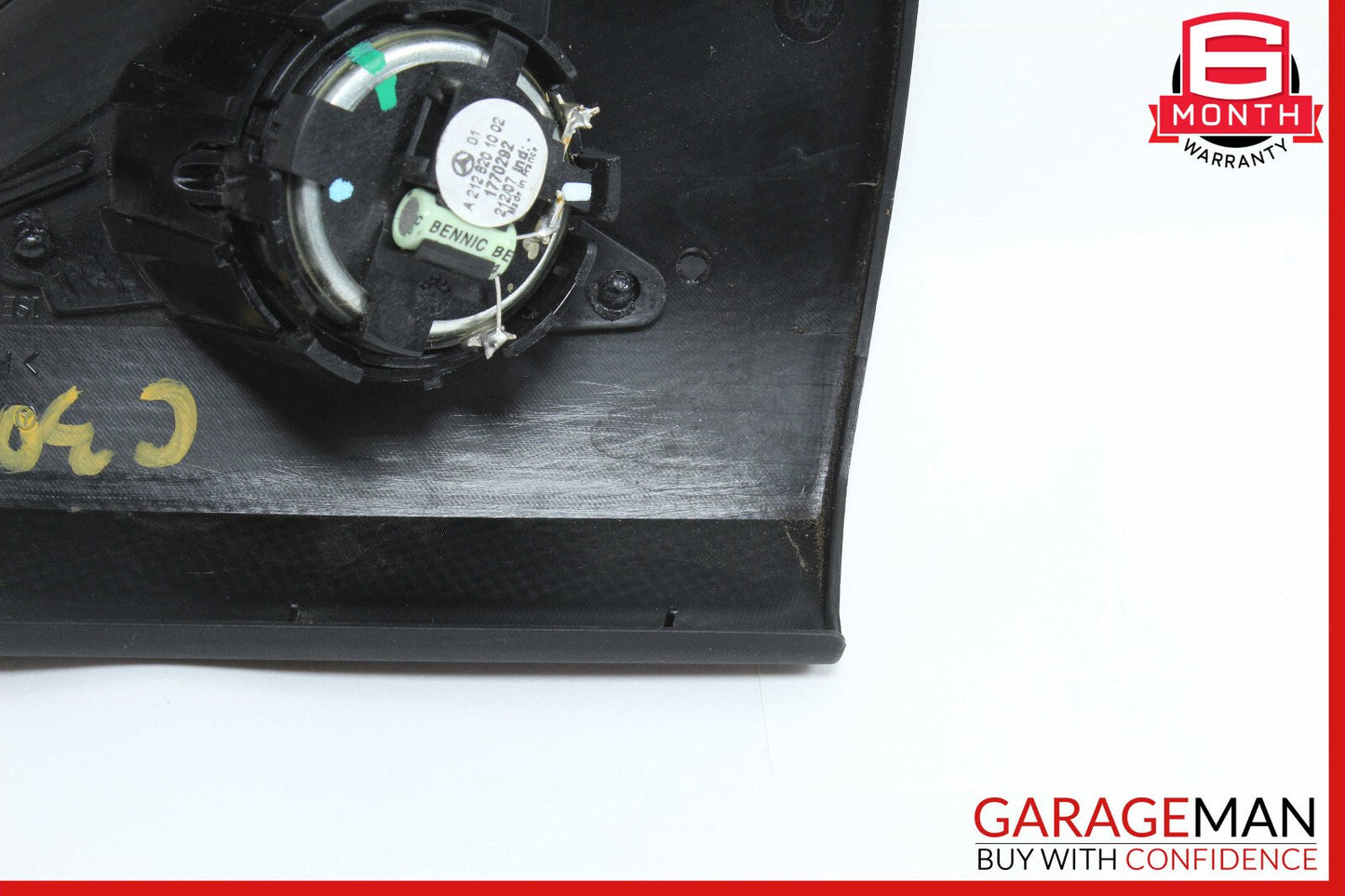 08-14 Mercedes W204 C300 Front Right Side Door Panel Tweeter Speaker Cover OEM