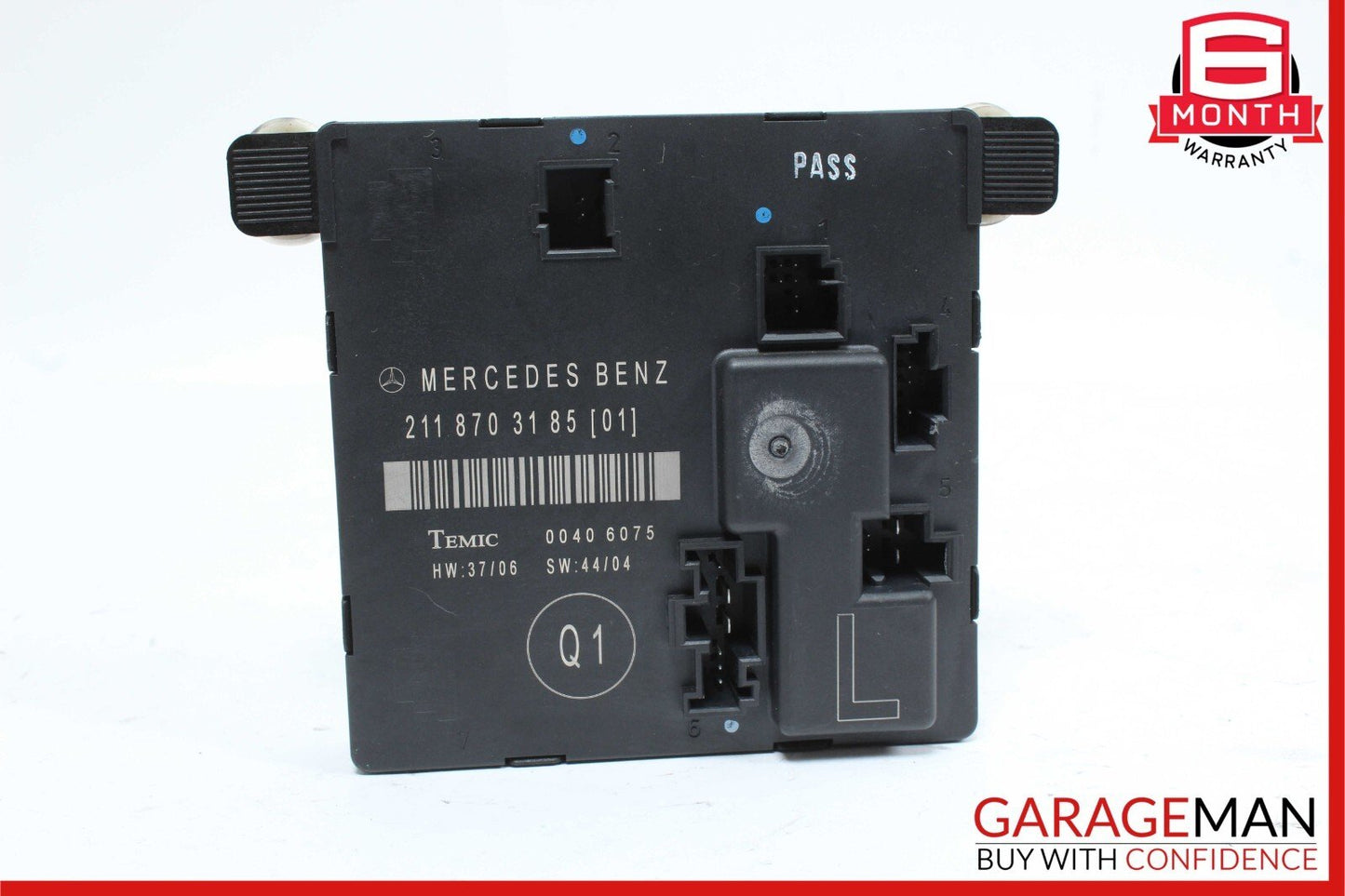 03-09 Mercedes W211 E350 E63 AMG E550 Rear Left Driver Door Control Module OEM