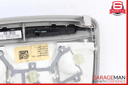 12-19 Mercedes X166 GL450 GLE350 Interior Roof Compartment Reading Light Lamp