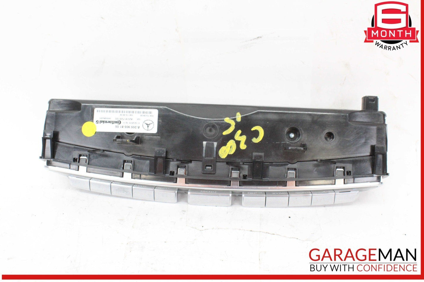 15-20 Mercedes W205 C300 C350e C400 A/C AC Heater Climate Control Switch OEM