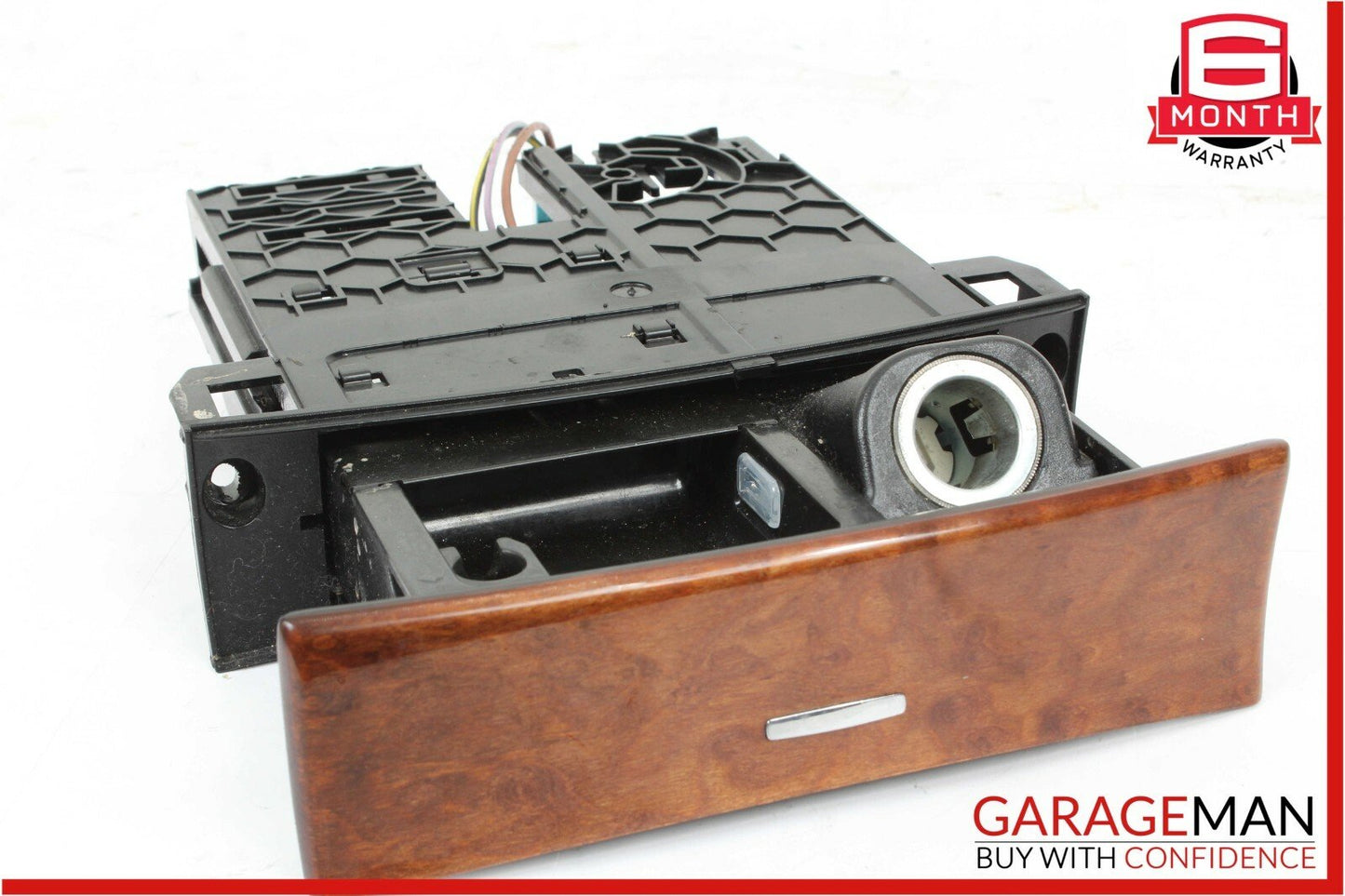 06-12 Mercedes GL450 ML320 Center Console Ash Tray Ashtray Lighter Trim Wood OEM