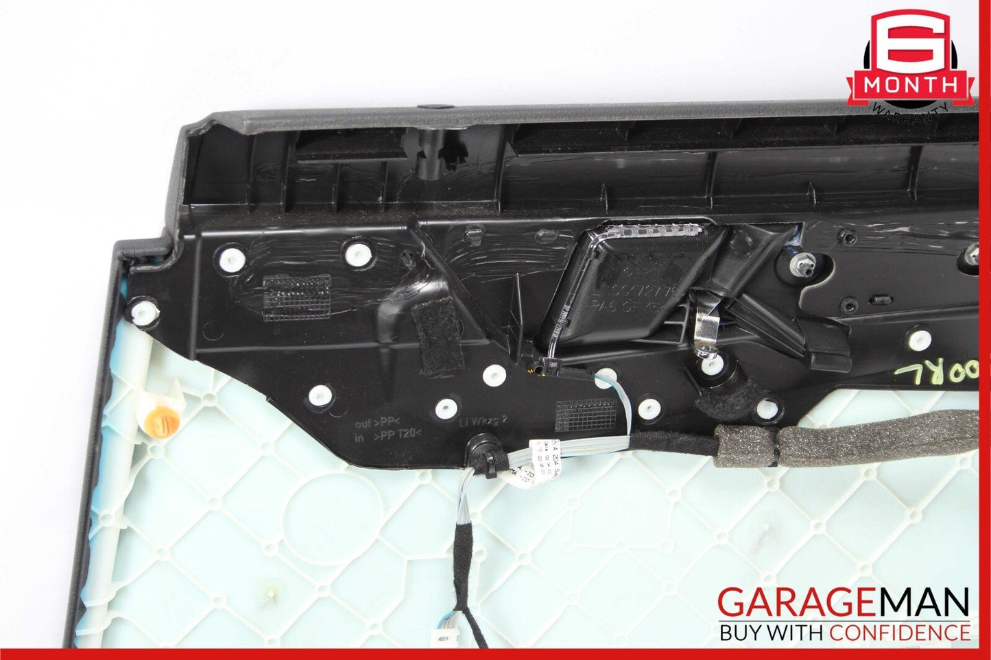 08-14 Mercedes W204 C300 Sedan Rear Left Side Interior Door Panel Cover OEM