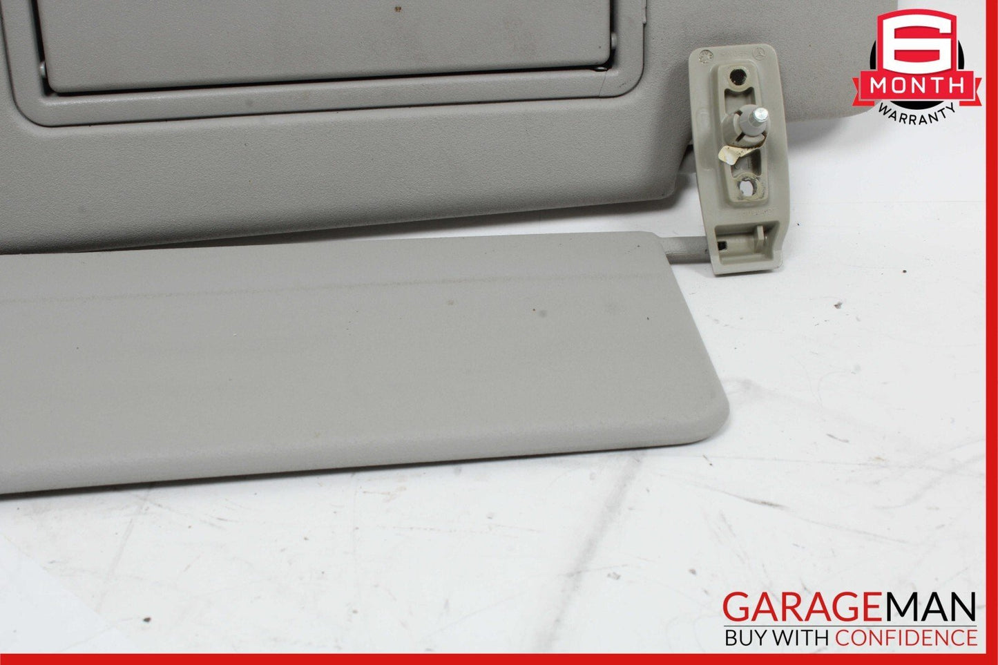06-12 Mercedes X164 GL450 ML350 Front Left Side Sun Visor Sunvisor Gray OEM