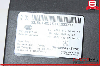 07-14 Mercedes W221 S550 CL550 Electric Power Supply Fuse Box Control Module