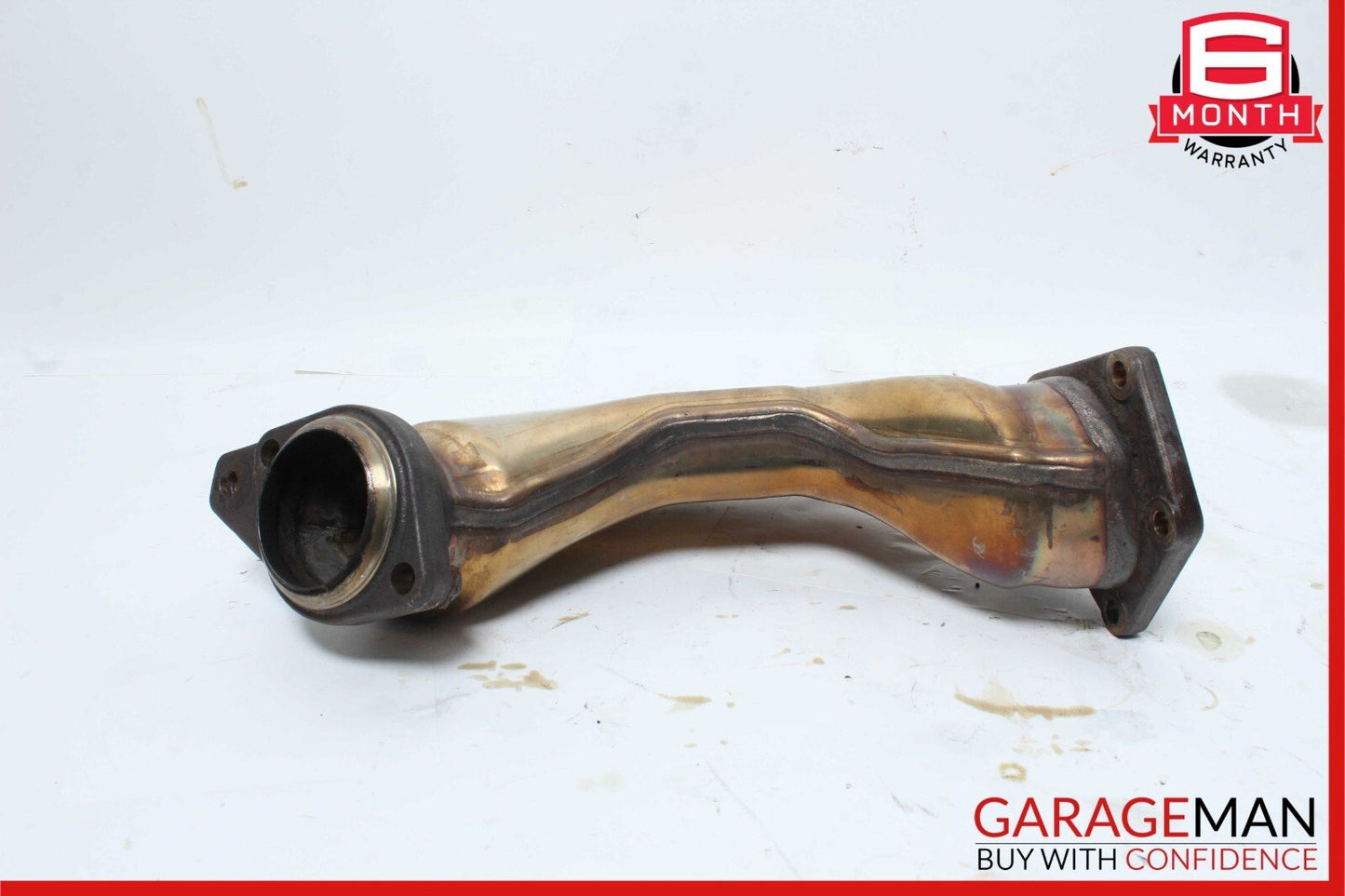 12-18 Mercedes W212 E550 CLS550 4.6L Right Exhaust Pipe Adapter 2781400808 OEM