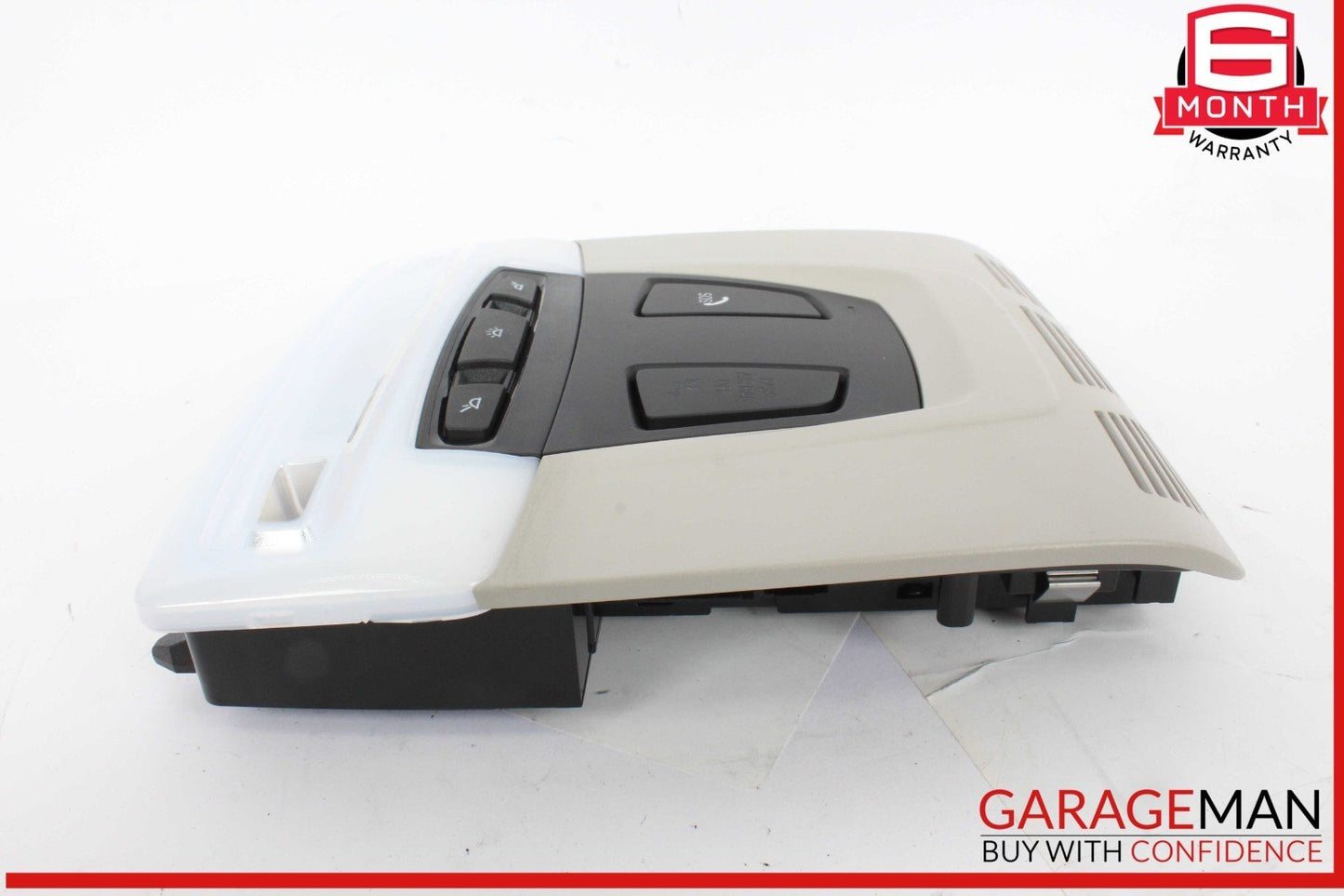 14-21 BMW i3 I01 i8 I12 F85 X5 X6 Roof Console Dome Light Switch Lamp OEM