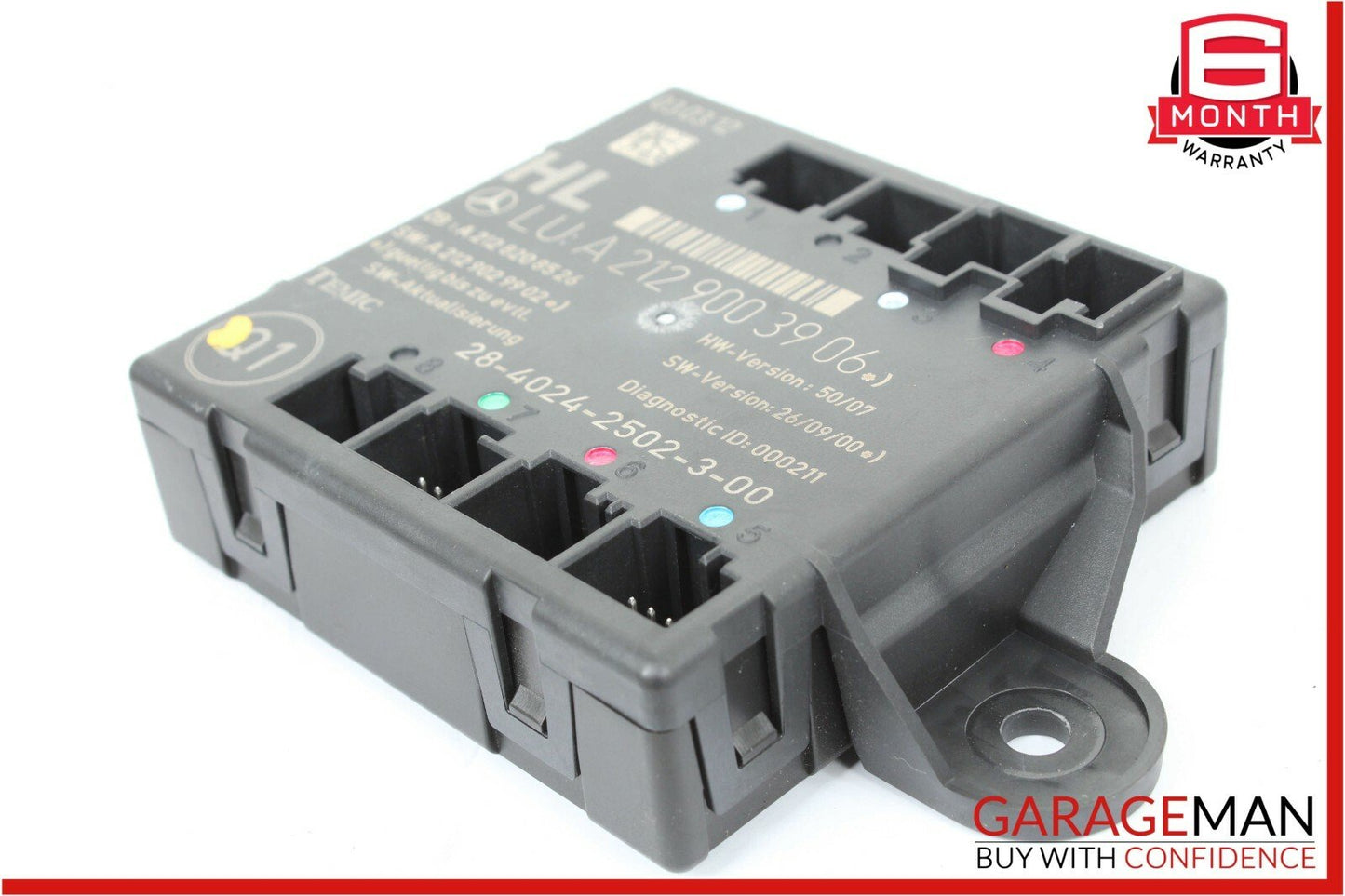 08-14 Mercedes W204 C250 C300 Sedan Rear Left Side Door Controller Module Unit