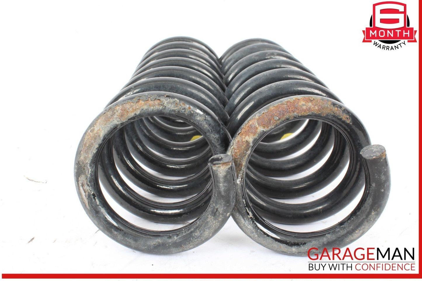 08-14 Mercedes W204 C300 Rear Right and Left Suspension Coil Spring Set OEM