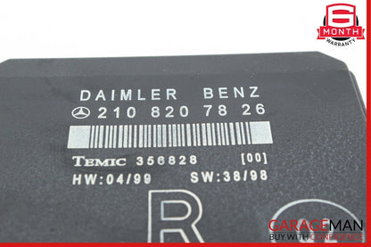 96-03 Mercedes W210 E320 E430 Front Right Door Control Module 2108207826 OEM