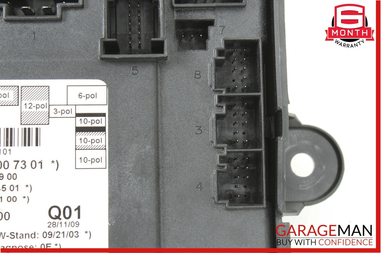 10-13 Mercedes W221 S550 S63 AMG Front Left Door Control Module 2219007301 OEM