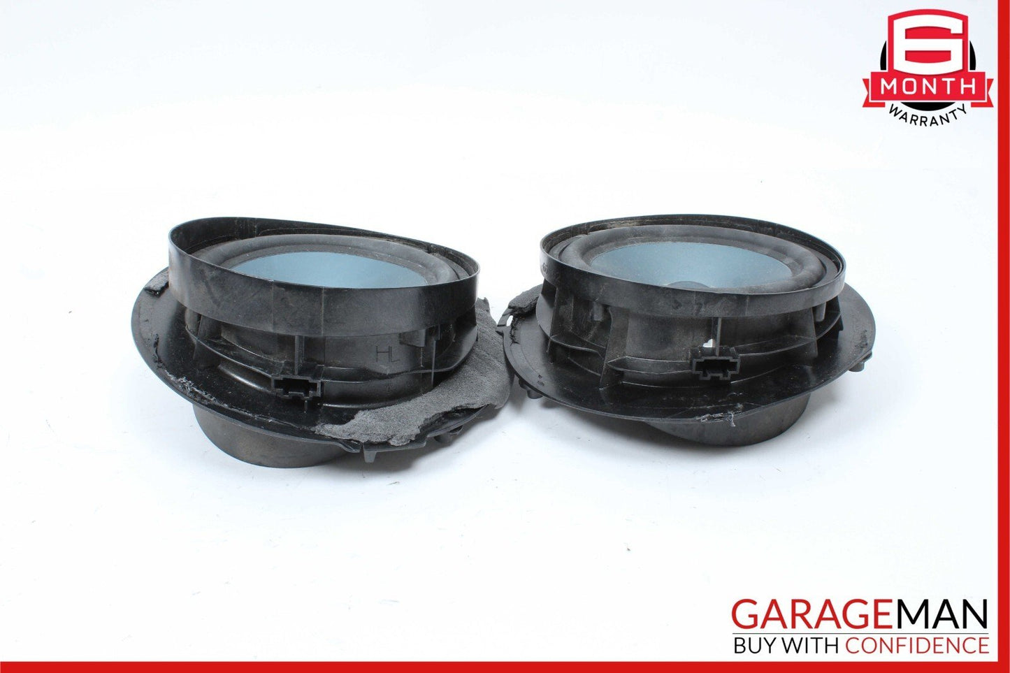 07-09 Mercedes W211 E63 E500 Front Left & Right Door Audio Sound Speaker Set