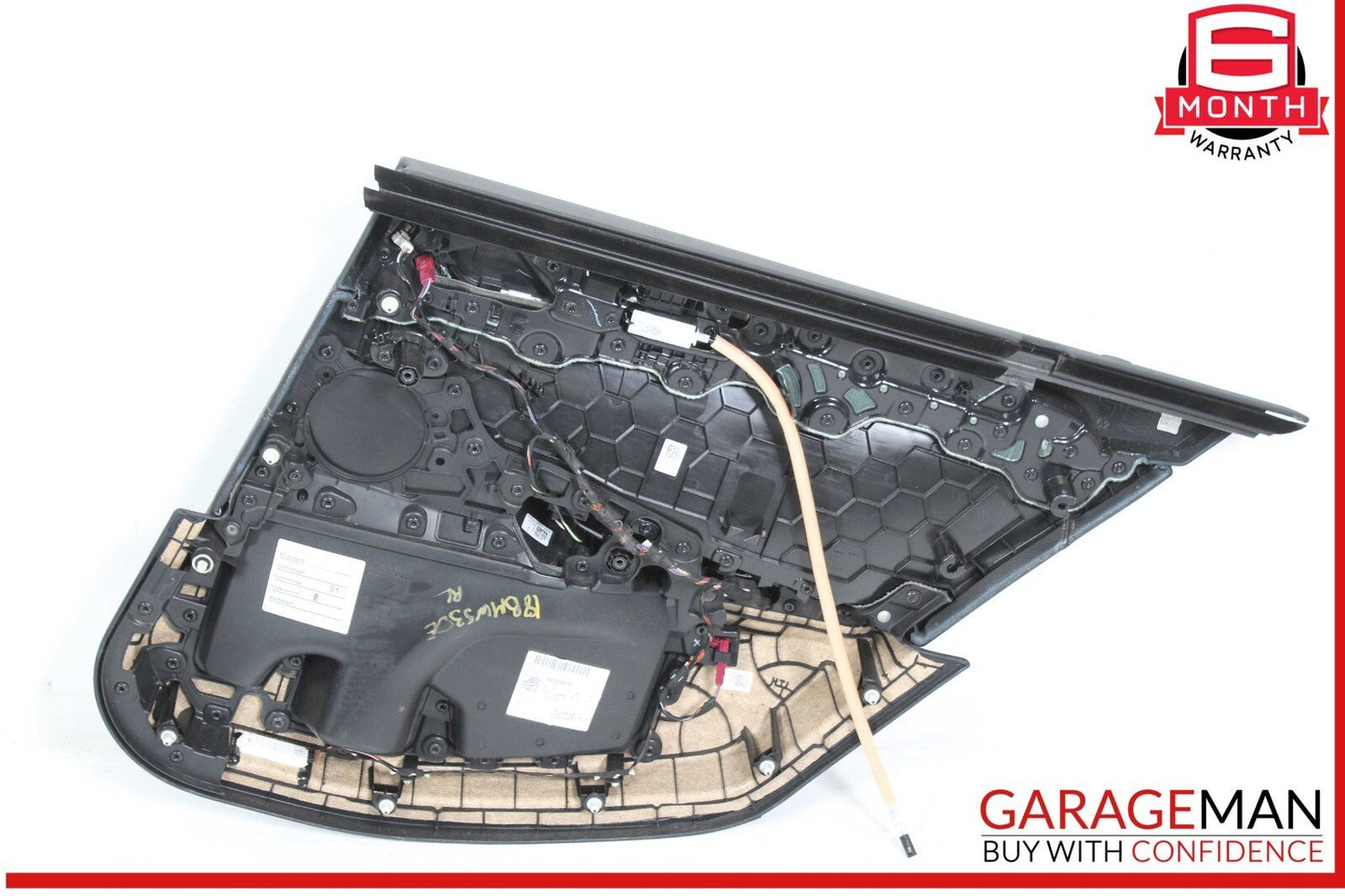 17-22 BMW 530e 540i 530i 550i Rear Left Driver Side Interior Door Panel OEM