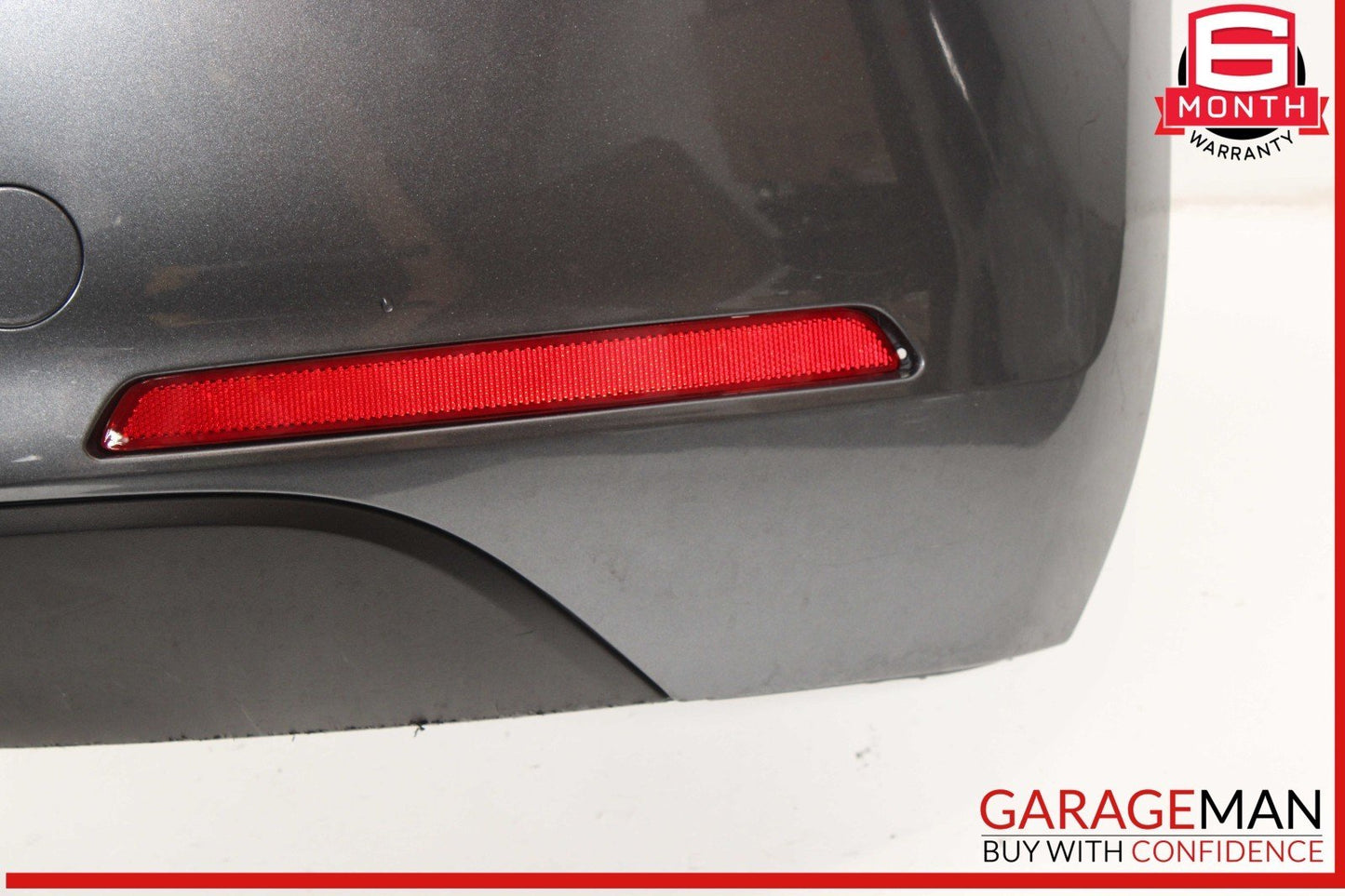 12-19 Volkswagen Beetle Rear Bumper Cover Assembly Gray OEM
