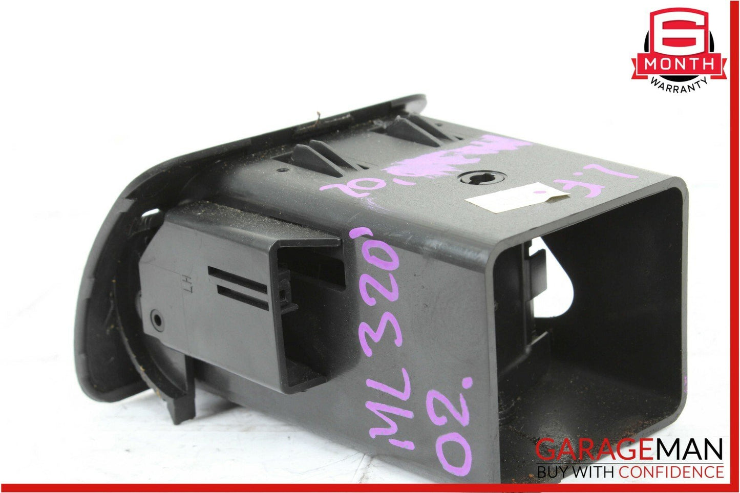 98-05 Mercedes W163 ML500 Front Left Dashboard Dash A/C AC Air Vent Trim Panel