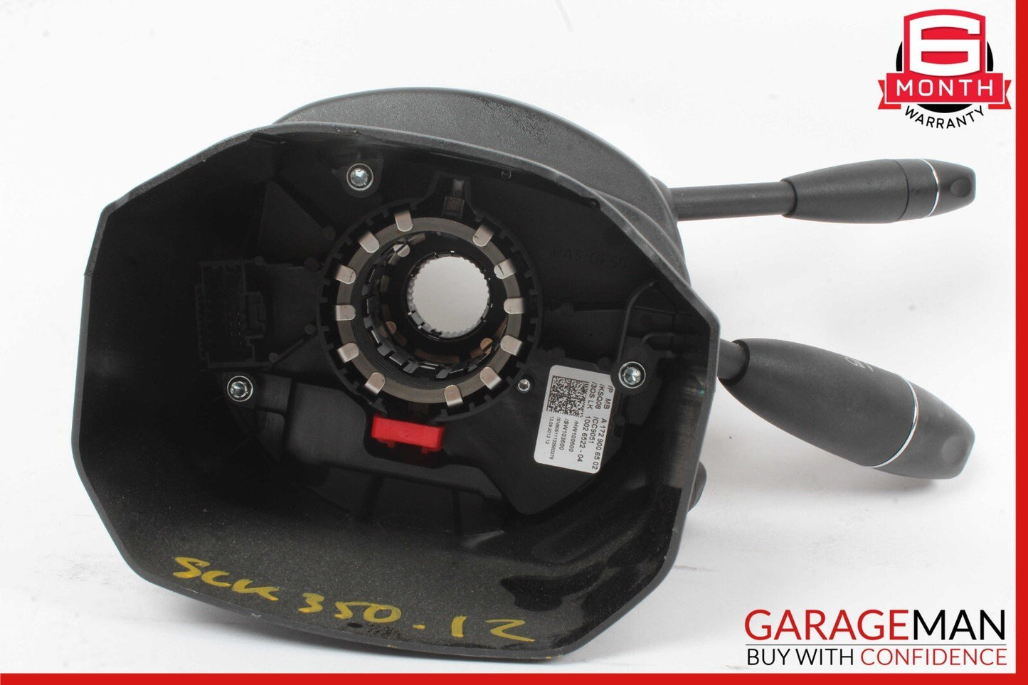 12-16 Mercedes R172 SLK250 Steering Column Combination Switch Control Assy Black