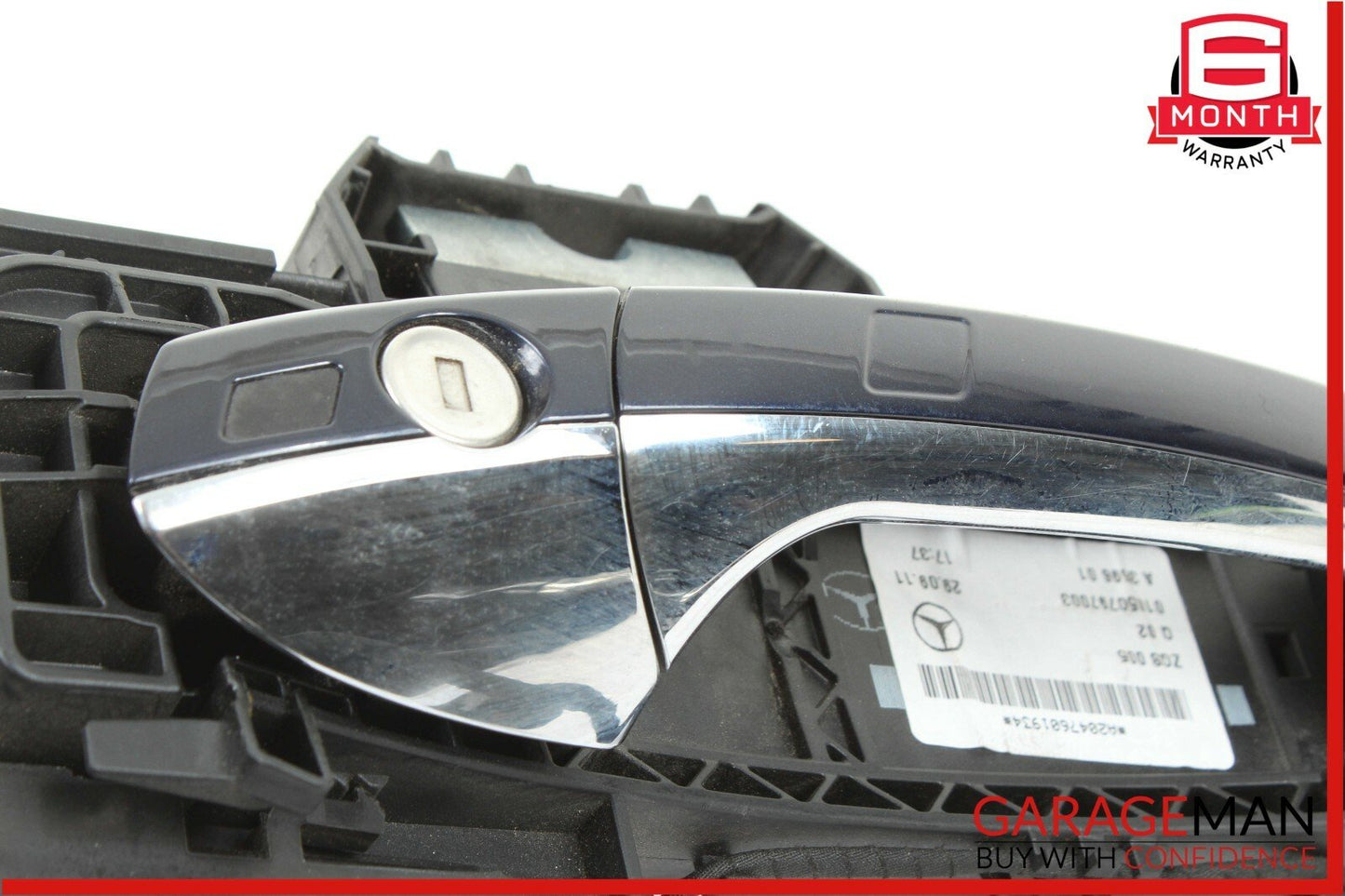 12-16 Mercedes R172 SLK350 Front Left Side Exterior Door Handle Keyless Go OEM
