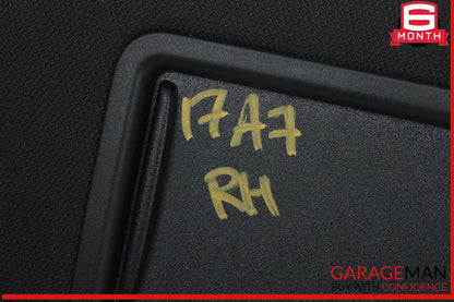 16-18 Audi A7 A6 Front Right Side Sun Visor Sunvisor Black 4G0857552N OEM