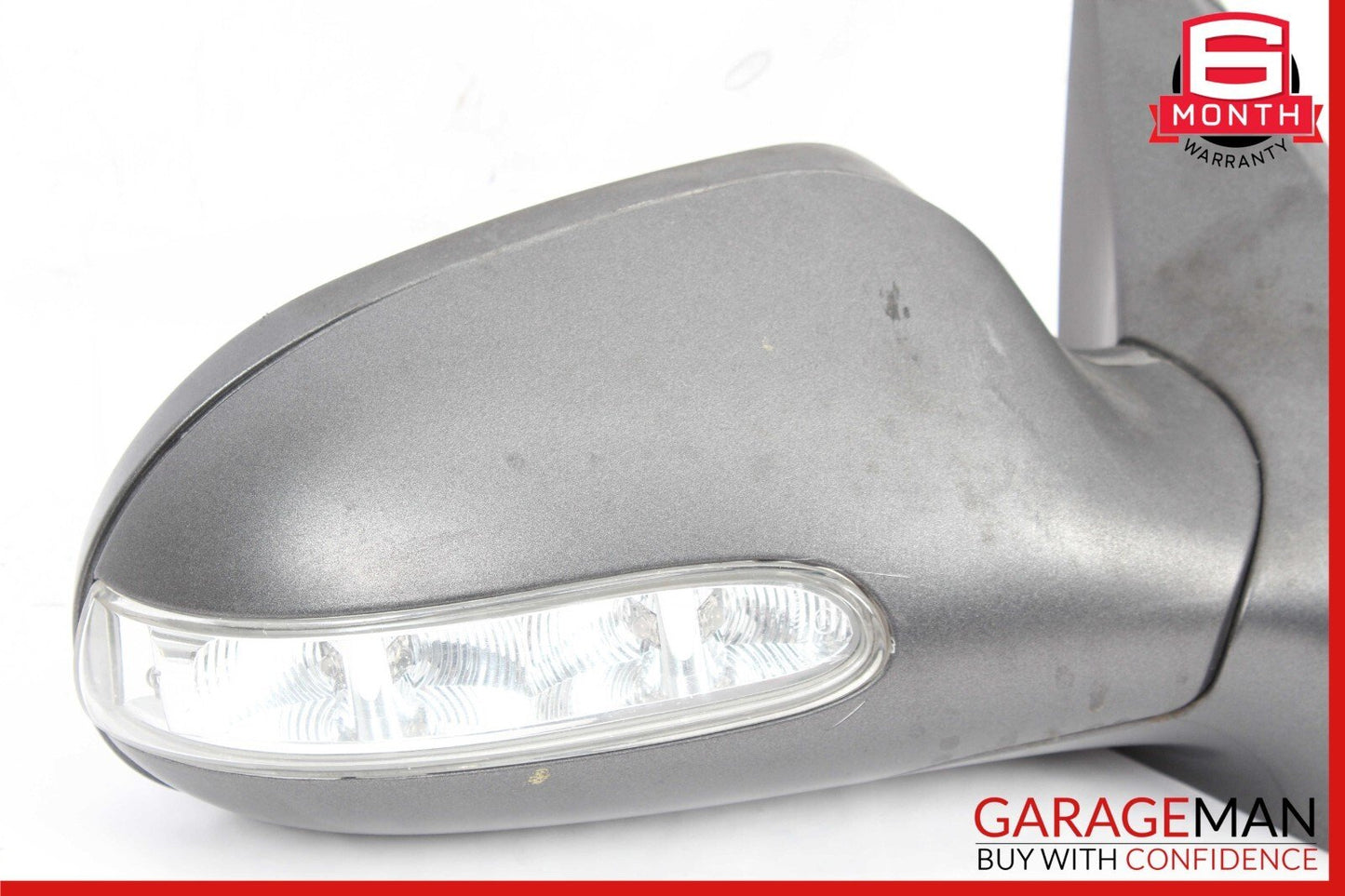 03-08 Mercedes R230 SL500 SL550 Front Right Side Mirror Door Rear View Silver