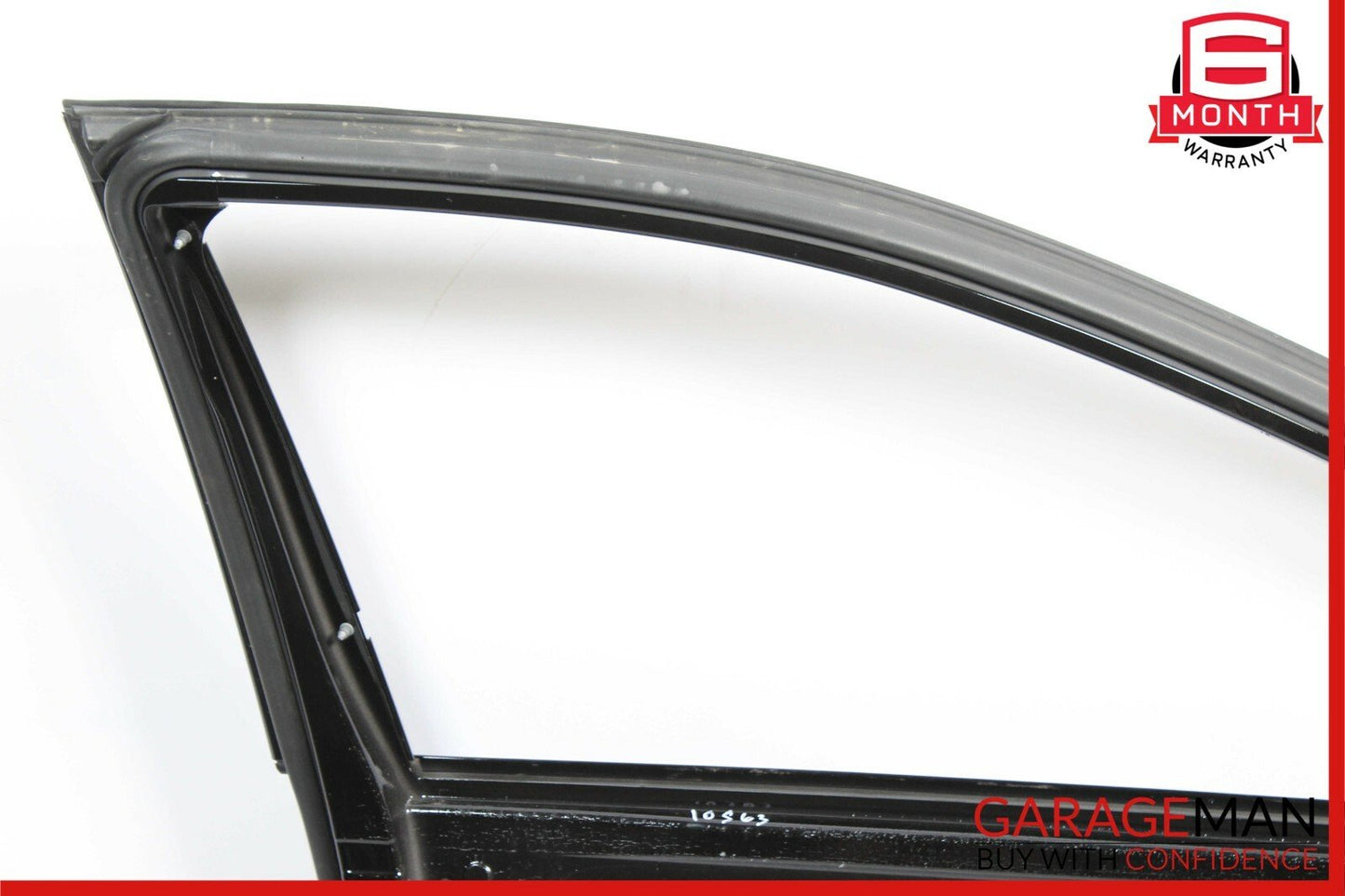 07-13 Mercedes W221 S550 Front Left Driver Side Exterior Door Shell Panel Black