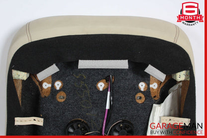 10-13 Mercedes W221 S550 S400 Front Right Top Upper Seat Cushion Cover Beige