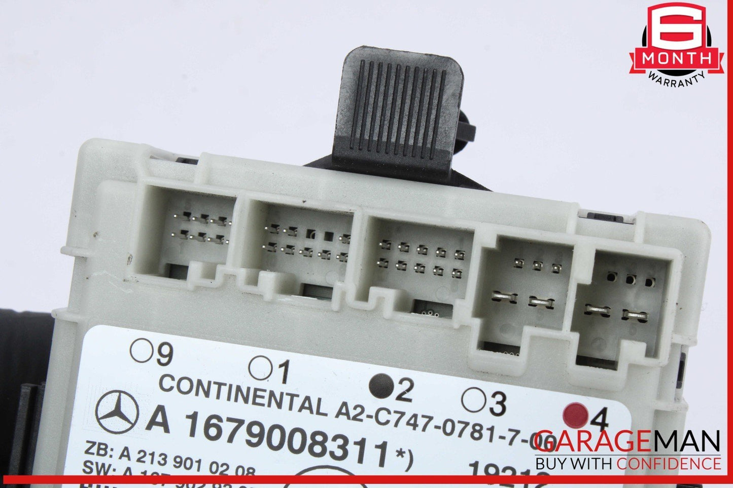 16-22 Mercedes W205 C300 GLC300 Front Left Side Door Control Module Unit OEM