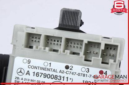 16-22 Mercedes W205 C300 GLC300 Front Left Side Door Control Module Unit OEM