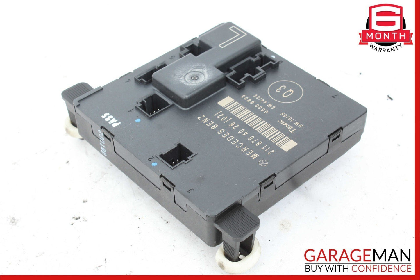 03-09 Mercedes W211 E350 E63 AMG Rear Left Driver Side Door Control Module Unit