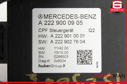 14-20 Mercedes W205 C300 GLC450 S600 Camera Soiling Prevention Control Unit OEM