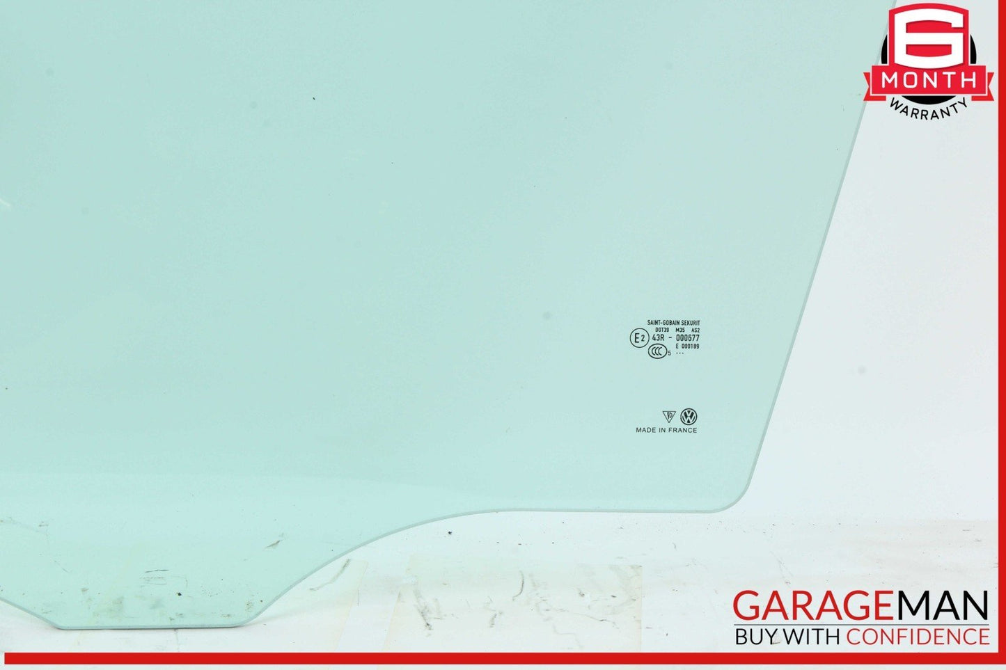 11-18 Porsche Cayenne 958 Front Left Driver Side Door Window Glass OEM