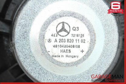 01-07 Mercedes W203 C230 C320 Front Left / Right Side Door Sound Audio Speaker