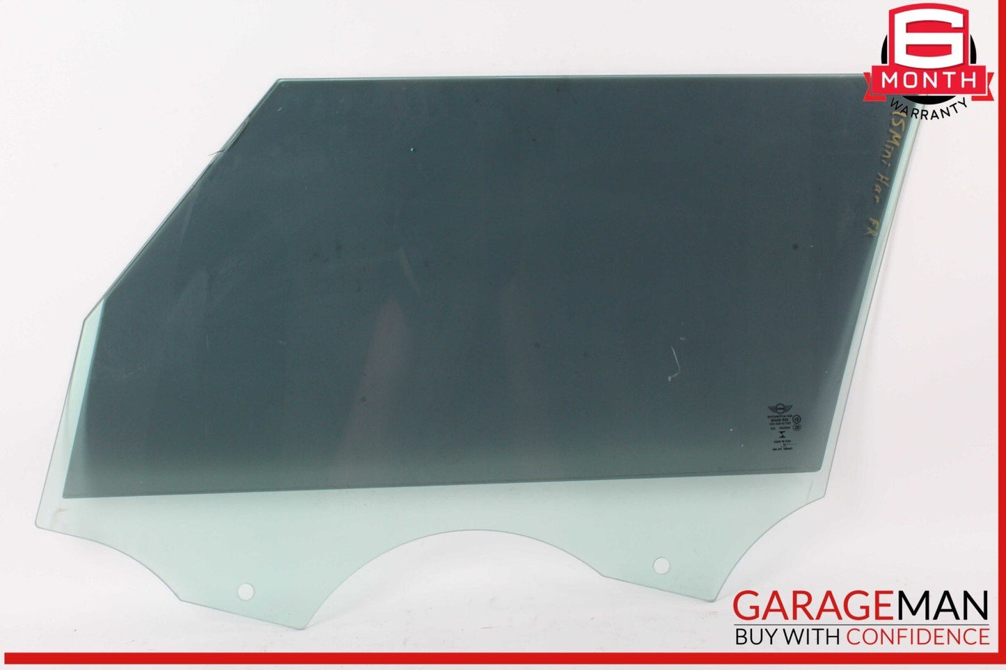 15-24 Mini Cooper Hardtop Front Right Side Door Window Glass OEM
