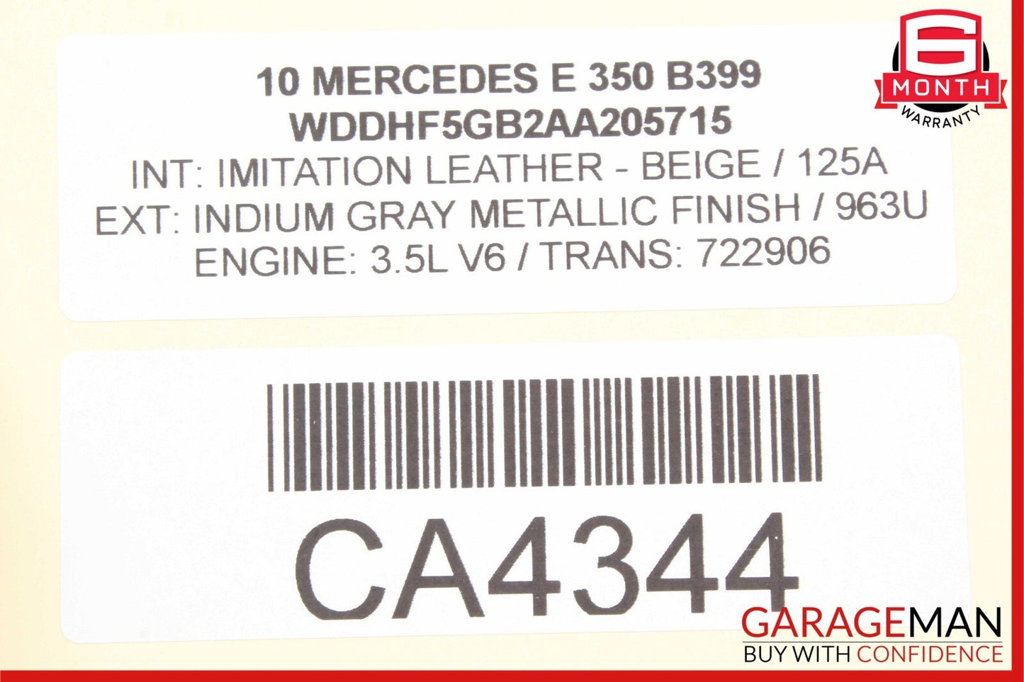 08-18 Mercedes W212 E350 E400 SLK350 Front Left Side Door Control Module Unit