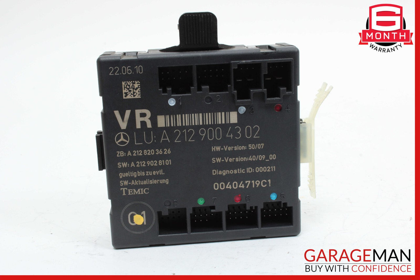 08-18 Mercedes W211 C300 E400 Front Right Side Door Control Module OEM